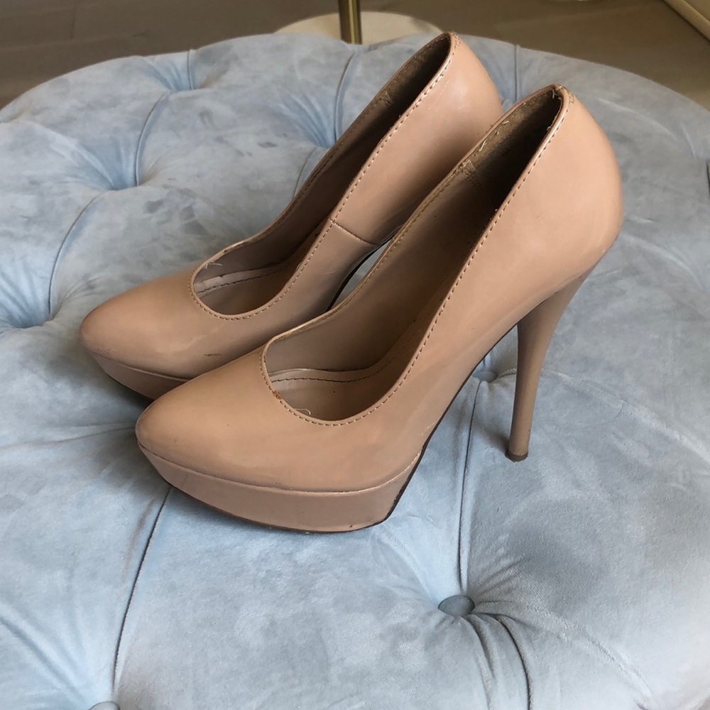 Call It Spring Nude heels - Picture 2 of 2